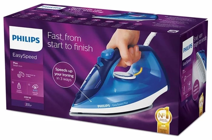 Утюг Philips GC2145/20 EasySpeed Plus, фото 4