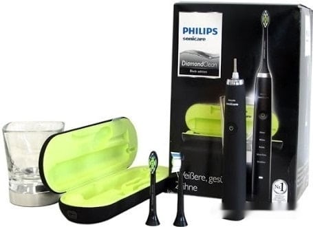 Электрическая зубная щетка Philips DiamondClean Black (HX9352/04), фото 2