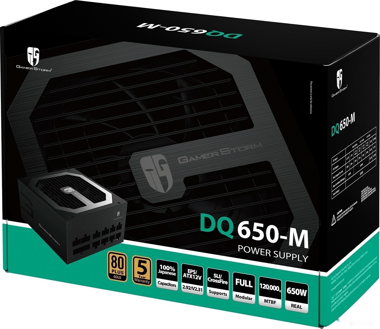 Блок питания Deepcool GamerStorm DQ650-M, фото 8