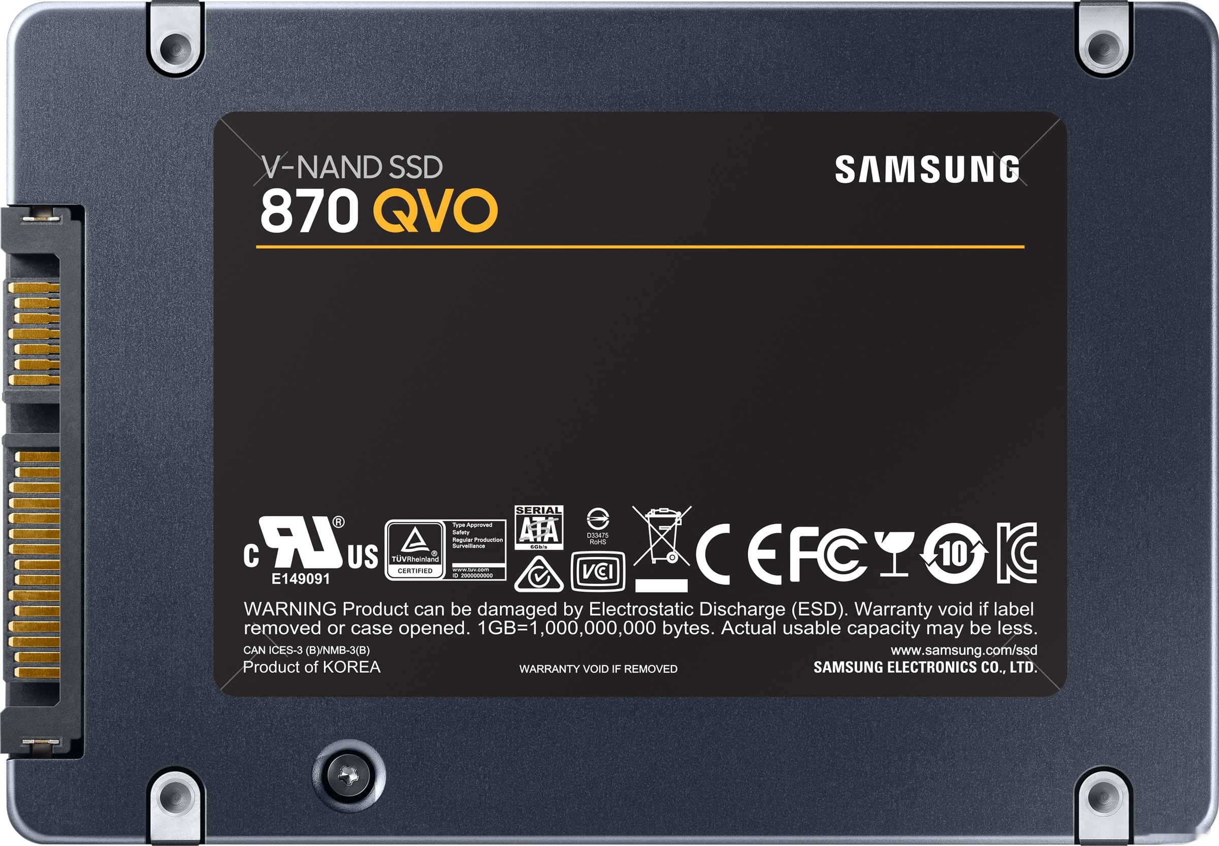 SSD Samsung 870 QVO 4TB MZ-77Q4T0BW, фото 5