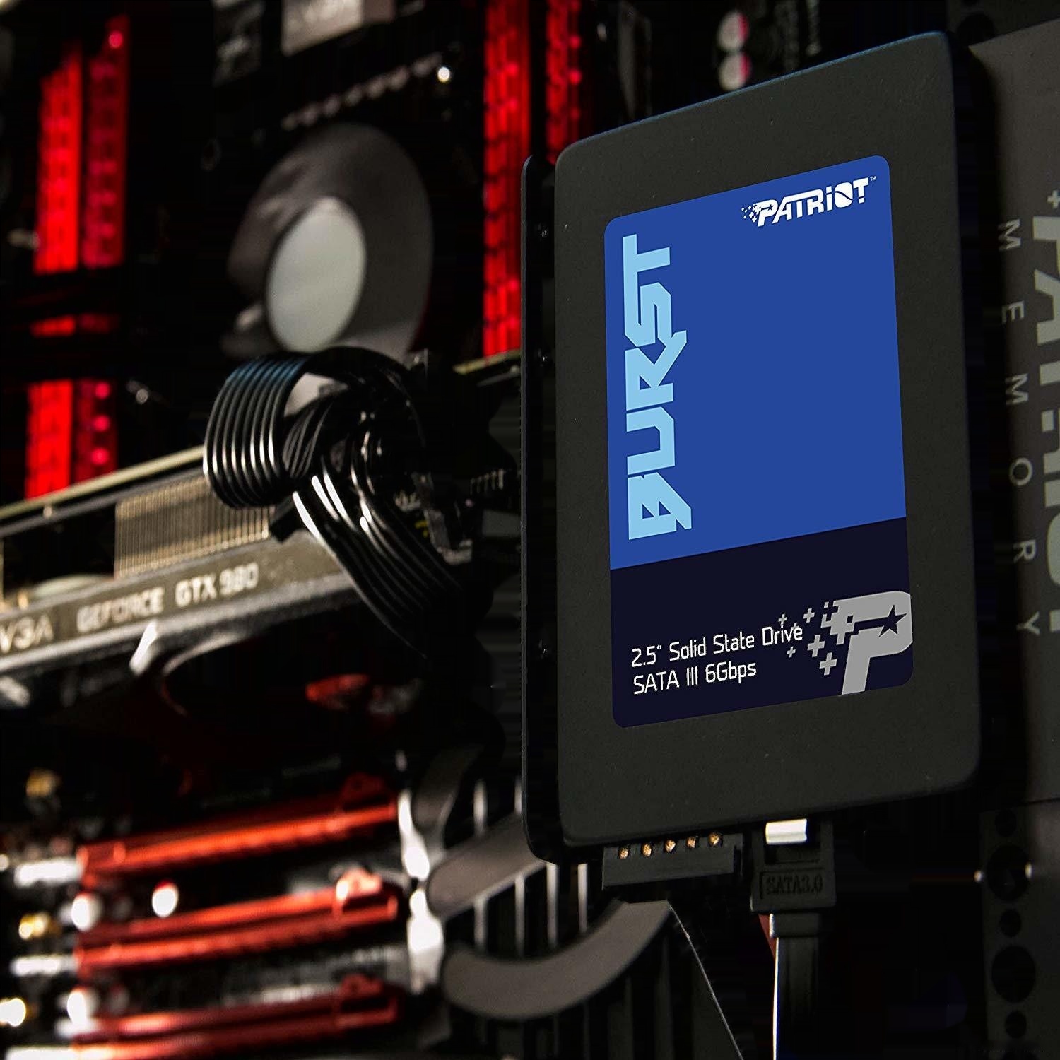 SSD Patriot Burst 480GB PBU480GS25SSDR, фото 7
