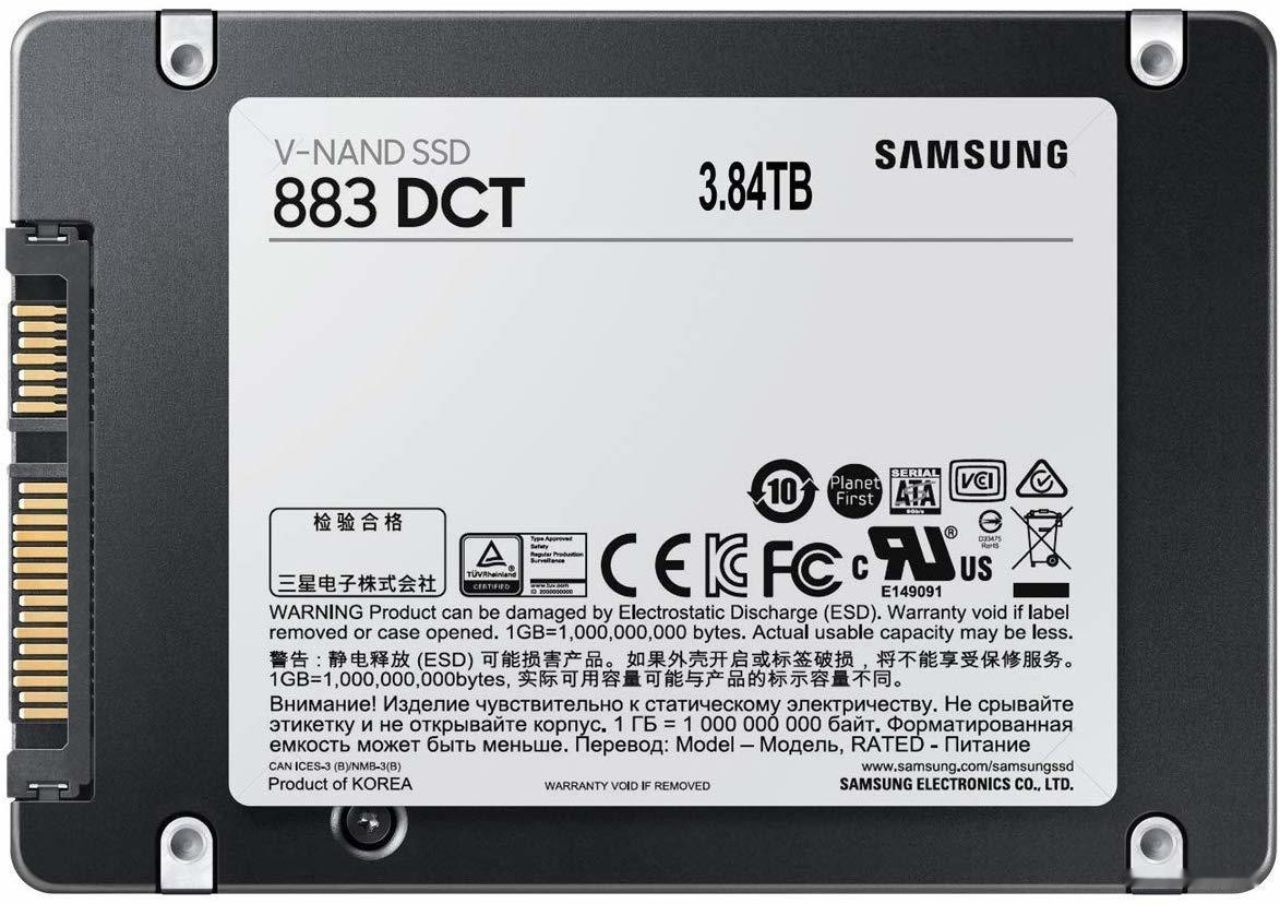 SSD Samsung 883 DCT 1.9TB MZ-7LH1T9NE, фото 5