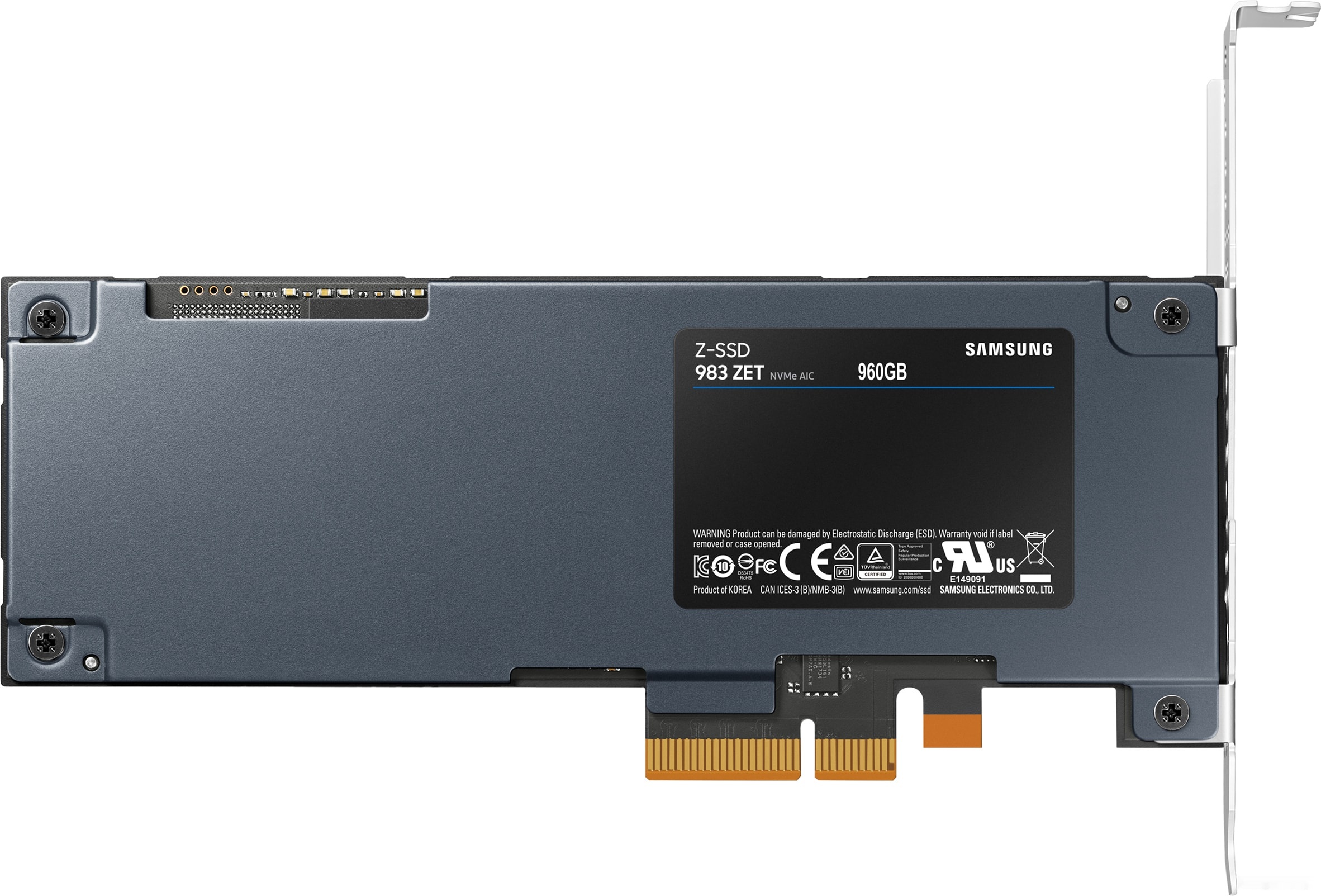 SSD Samsung 983 ZET 960GB MZ-PZA960BW, фото 2