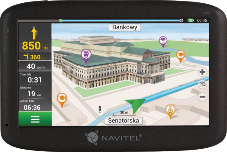 GPS навигатор Navitel MS600