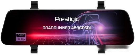 Автомобильный видеорегистратор Prestigio RoadRunner 450GPSDL, фото 2