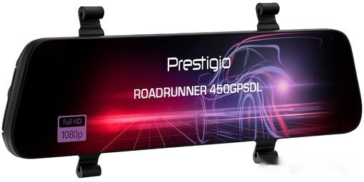Автомобильный видеорегистратор Prestigio RoadRunner 450GPSDL, фото 4