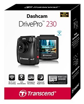 Автомобильный видеорегистратор Transcend DrivePro 230 (TS16GDP230M), фото 5