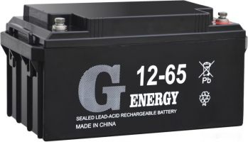 Аккумулятор для ИБП G-Energy 12-65 (12В/65 А·ч)