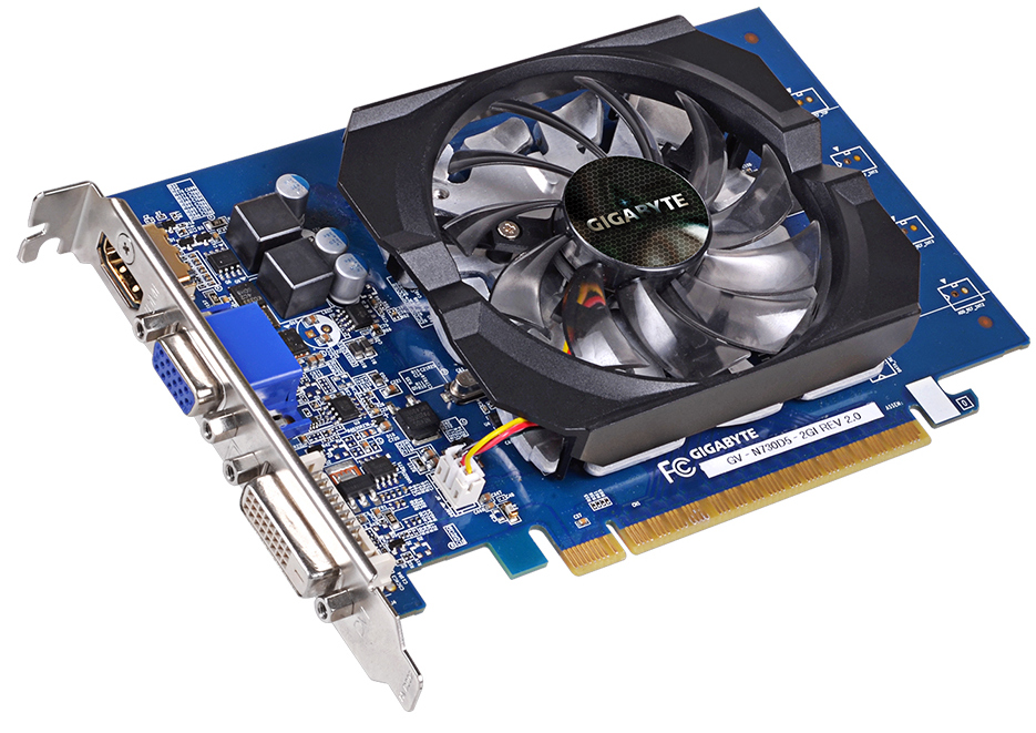 Видеокарта Gigabyte GeForce GT 730 2048MB GDDR5, фото 2