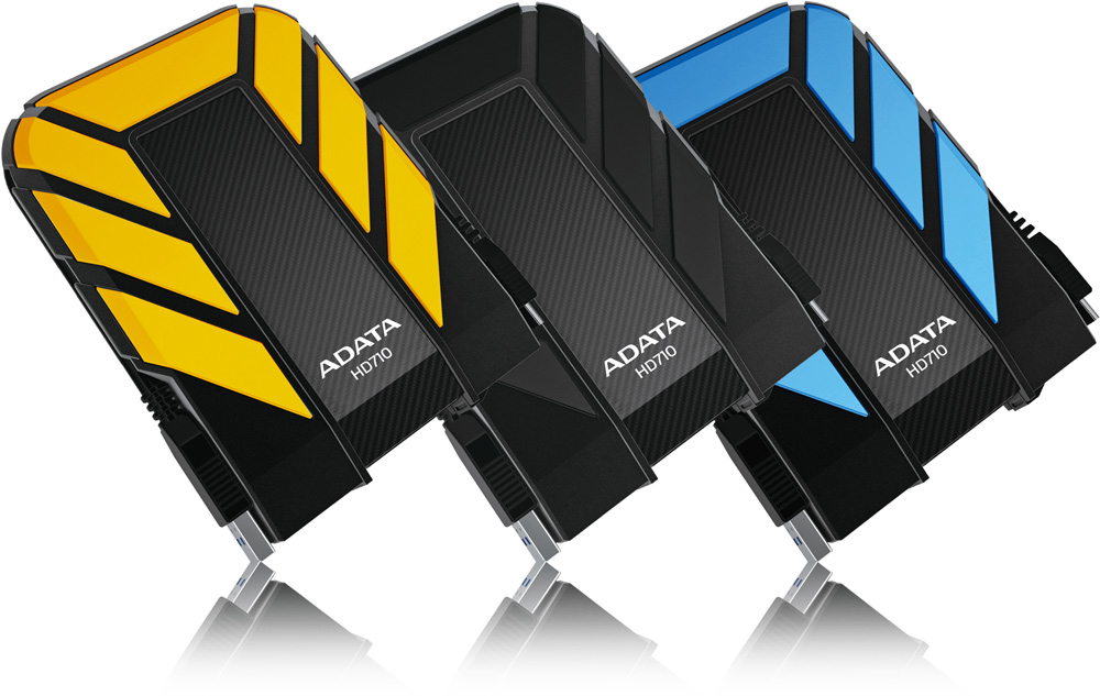 Внешний жёсткий диск A-Data DashDrive Durable HD710 2TB (Blue), фото 4