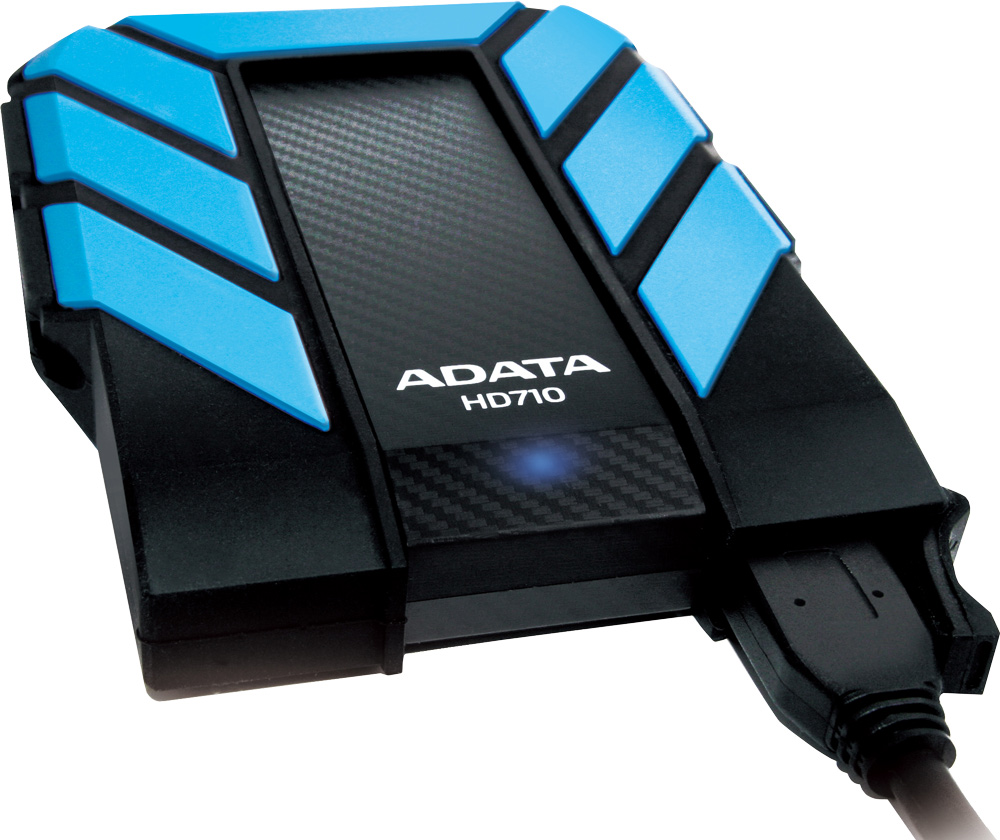 Внешний жёсткий диск A-Data DashDrive Durable HD710 2TB (Blue), фото 3