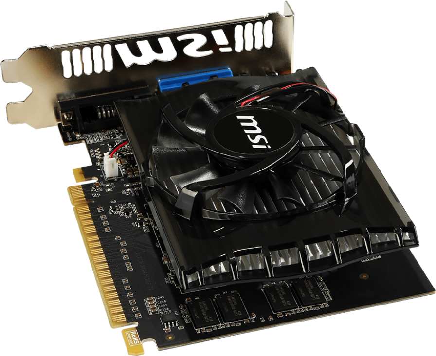 Видеокарта MSI GeForce GT 730 2GB DDR3 (N730-2GD3V2), фото 4