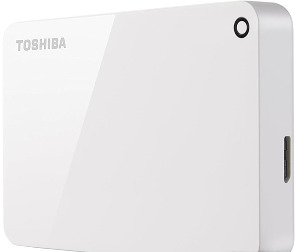 Внешний жёсткий диск Toshiba Canvio Advance 1TB (White), фото 2