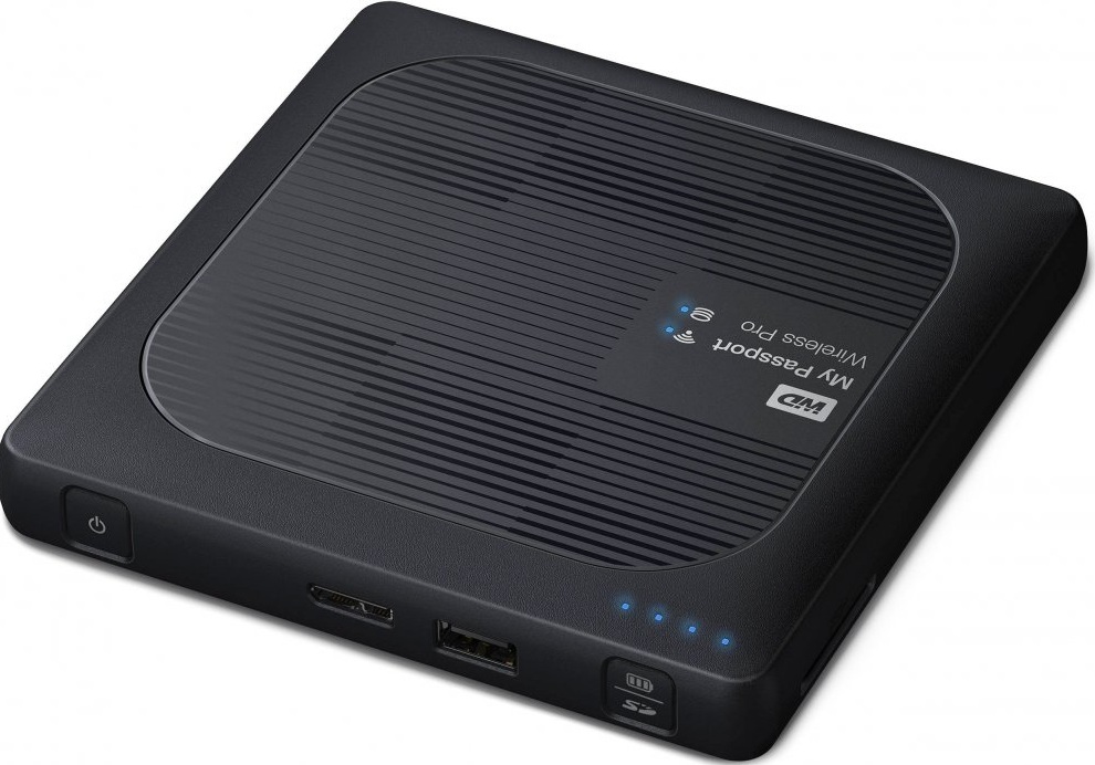 Внешний жёсткий диск Western Digital My Passport Wireless Pro 4Tb, фото 2