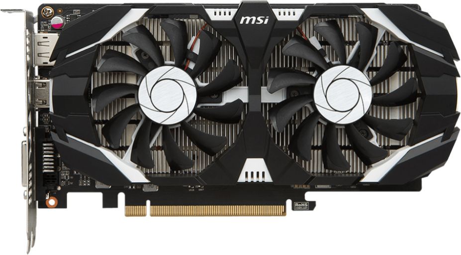 Видеокарта MSI Geforce GTX 1050 Ti OC 4GB GDDR5 [GTX 1050 TI 4GT OC], фото 1