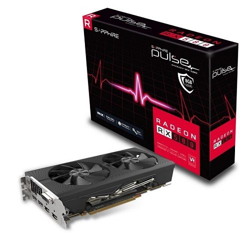 Видеокарта Sapphire Pulse Radeon RX 580 8GD5 8192Mb