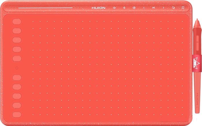 Графический планшет Huion HS611 (Coral Red)