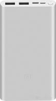 Портативное зарядное устройство Xiaomi Mi Power Bank 3 PLM13ZM 10000mAh (серебристый)