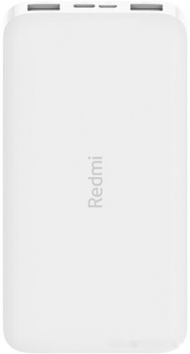 Портативное зарядное устройство Xiaomi Redmi Power Bank 10000mAh (белый, китайская версия)