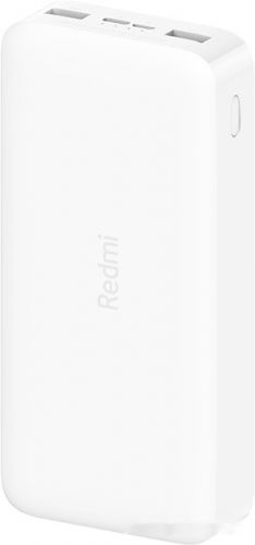 Портативное зарядное устройство Xiaomi Redmi Power Bank 20000mAh (белый, китайская версия)