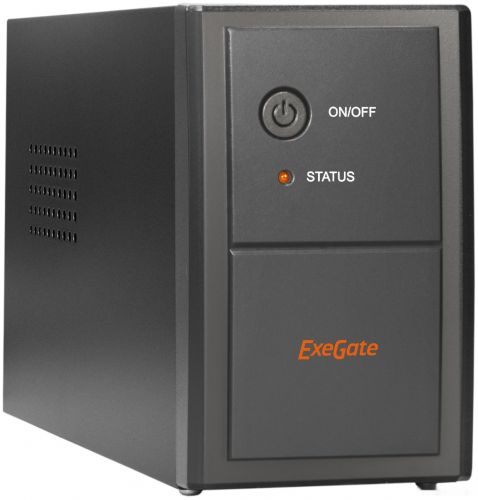 Источник бесперебойного питания Exegate BNB-650.LED.AVR.EURO EP276528RUS