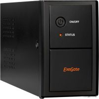 Источник бесперебойного питания Exegate UNB-650.LED.AVR.EURO EP285601RUS