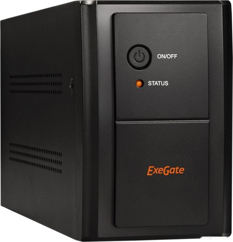 Источник бесперебойного питания Exegate UNB-850.LED.AVR.EURO.RJ.USB EP285541RUS, фото 1