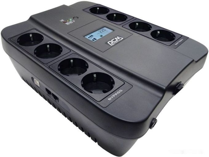 Источник бесперебойного питания Powercom SPIDER SPD-1100U LCD, фото 1