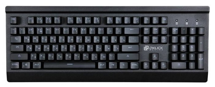 Клавиатура Oklick 920G IRON EDGE Black USB, фото 2