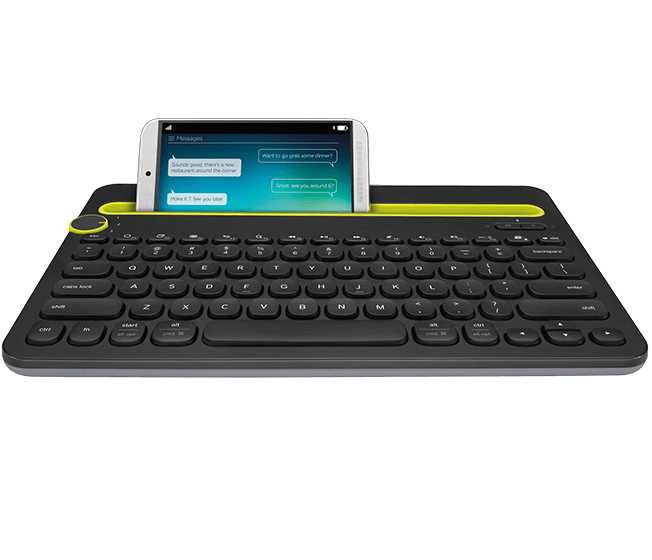 Клавиатура Logitech Multi-Device Keyboard K480 Black Bluetooth, фото 4