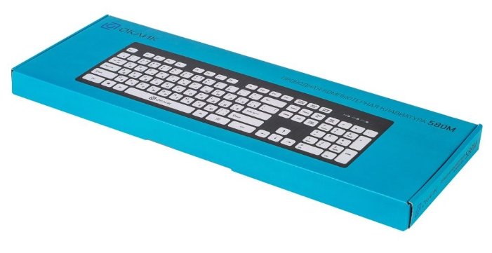 Клавиатура Oklick 580M Black USB, фото 10