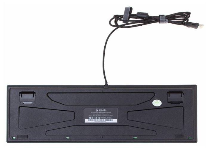 Клавиатура Oklick 940G VORTEX Black USB, фото 12
