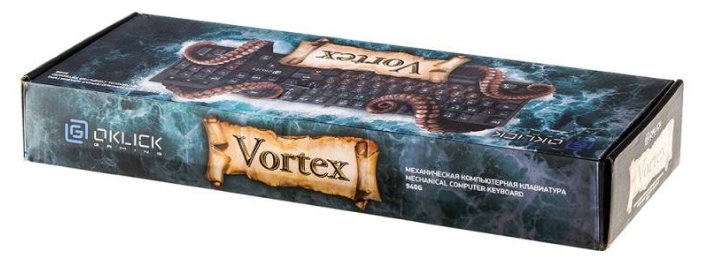 Клавиатура Oklick 940G VORTEX Black USB, фото 5