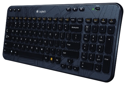 Клавиатура Logitech Wireless Keyboard K360 Black USB, фото 2