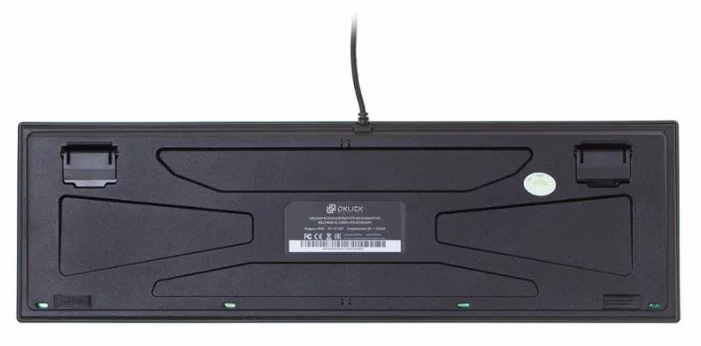 Клавиатура Oklick 940G VORTEX Black USB, фото 11