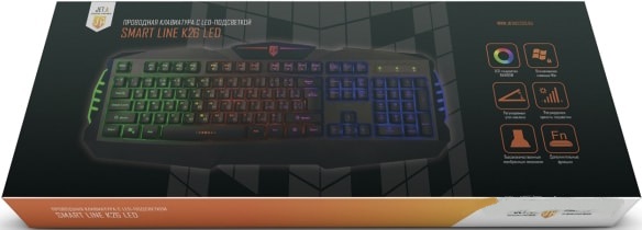 Клавиатура Jet.A SmartLine K26 LED, фото 4