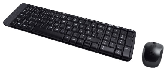 Клавиатура Logitech Wireless Combo MK220 Black USB, фото 3