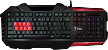 Клавиатура A4Tech Bloody B3590R (черный/серый)