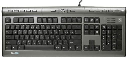 Клавиатура A4Tech KLS-7MUU Grey USB, фото 1