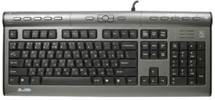 Клавиатура A4Tech KLS-7MUU Grey USB