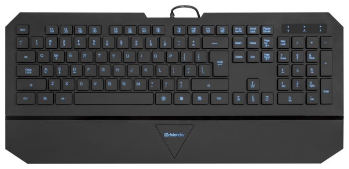 Клавиатура Defender Oscar SM-660L Pro Black USB, фото 1