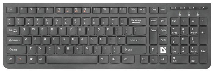Клавиатура Defender UltraMate SM-535 RU Black USB, фото 1