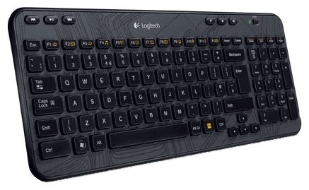 Клавиатура Logitech Wireless Keyboard K360 Black USB, фото 1