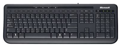 Клавиатура Microsoft Wired Keyboard 600 Black USB