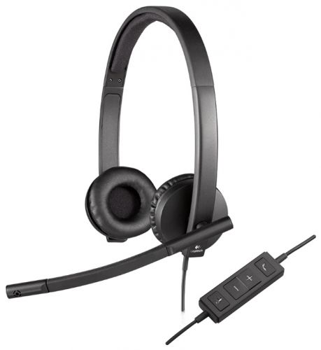 Компьютерная гарнитура Logitech USB Headset Stereo H570e