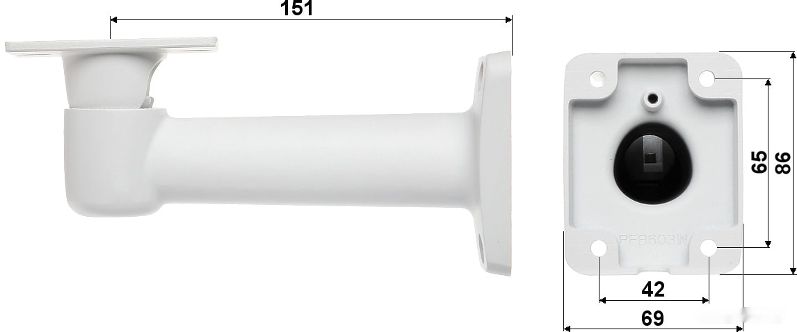 Кронштейн Dahua DH-PFB603W, фото 3