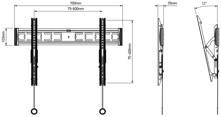 Кронштейн Onkron TM6, фото 3
