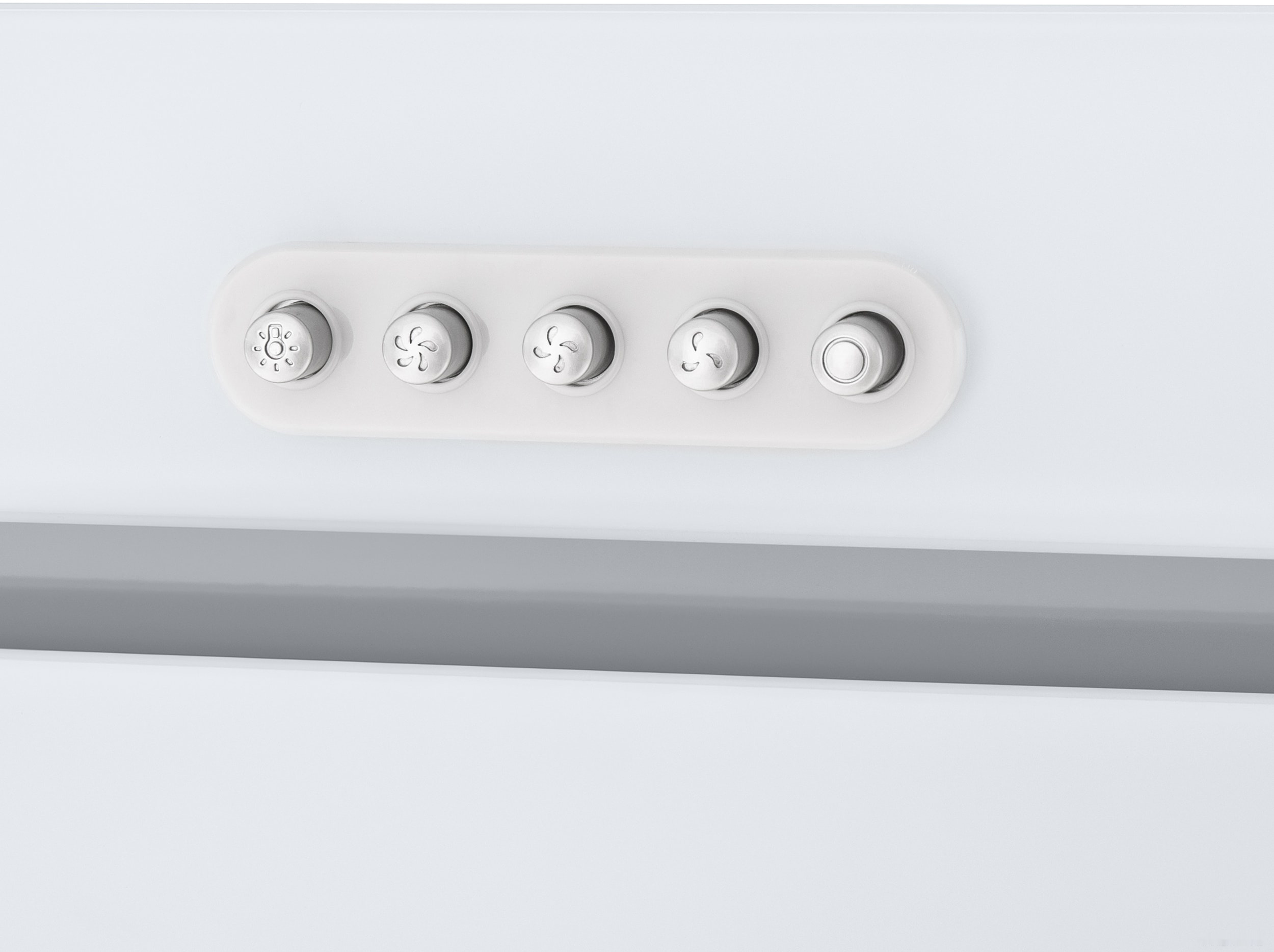 Кухонная вытяжка HOMSair Crocus Push 52 Glass (белый), фото 11