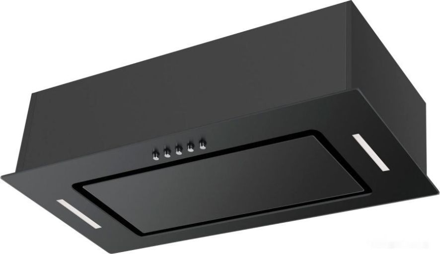 Кухонная вытяжка HOMSair Crocus Push 52 Glass (черный), фото 1