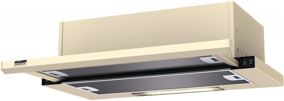 Вытяжка Krona Kamilla Slim 2M 600 (Ivory), фото 1